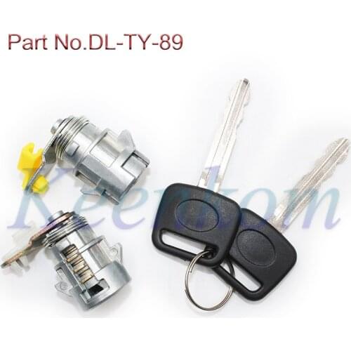 DL-TY-89 New Door Lock Set W/ Key(L&R) For Toyota Pickup 89-95 For Toyota 4runner 89-98