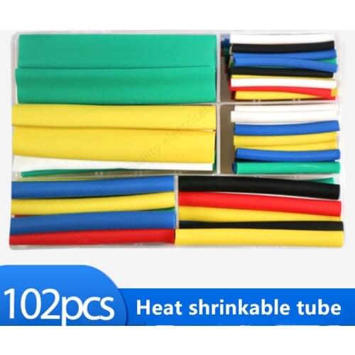Dual Wall Heat-Shrinkable Tube With Glue Adhesive Heat Shrink Ratio 3:1 Wire Wrap Thermoretractable Gaine Cable Sleeve