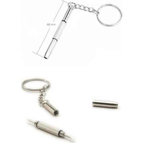 Tool Home Sunglasses Eyeglass Cellphone Watch Repair Keychain Screwdriver Tool 18Nov2