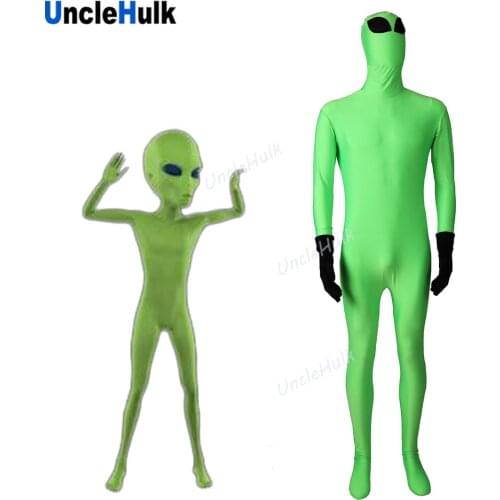Aliens Cosplay Bodysuit Extra-terrestrial Halloween Costume | UncleHulk