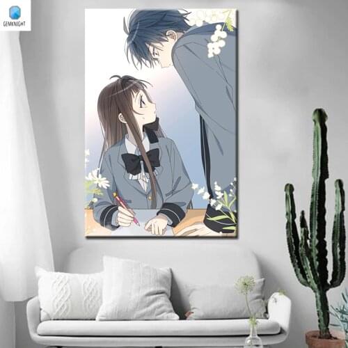 Modular painting He was so flirtatious digital picture by numbers wall art canvas diy oil painting home decor for living room