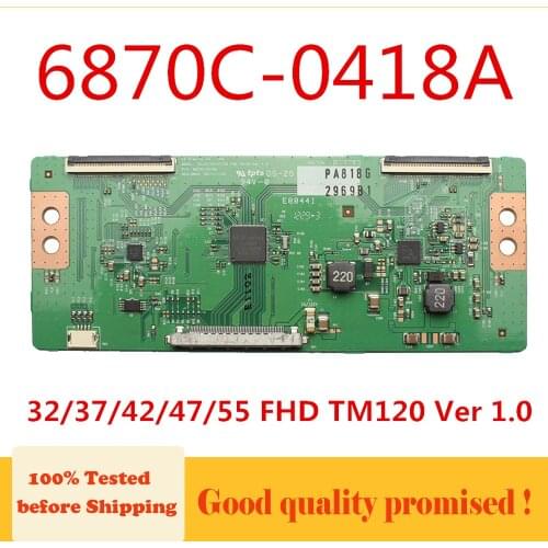 6870C-0418A 32 37 42 47 55 FHD TM120 Ver 1.0 T-CON BOARD for LG TV ...etc. Replacement Board tcon 6870C0418 Original Logic Board