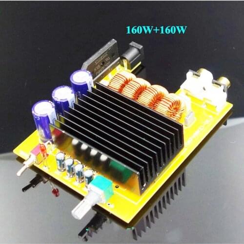 TDA7498E 160W+160W Dual BTL class -D audio amplifier board completed board