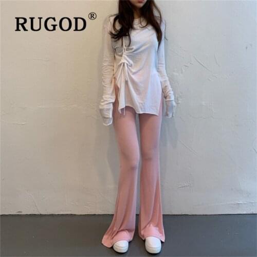 Женские трикотажные брюки RUGOD China At AliExpress