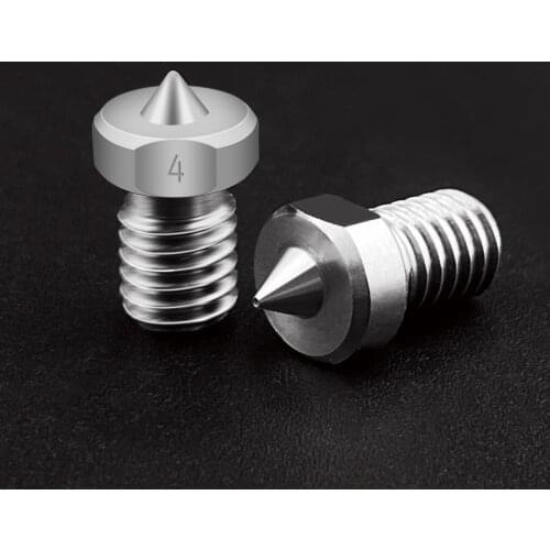 E3D TC4 Titanium Alloy Nozzle M6 Thread 0.2mm 0.3mm 0.4mm 0.5mm 3D Printer Parts 1.75mm Filament