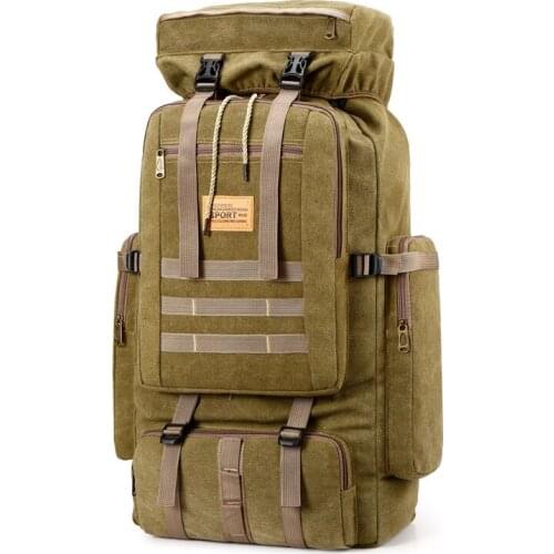 Outdoor backpack 50L Large Lightening Capacity sports bag fitness simple leisure Climbing Hiking Trekking Camping Hunting travel