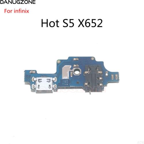 USB Charging Port Dock Plug Socket Jack Connector Charge Board Flex Cable For Infinix Hot S5 X652