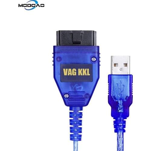 VAG-COM KKL 409.1 OBD2 USB Cable Auto Scanner Scan Tool Compatible with Audi VW SEAT Volkswagen