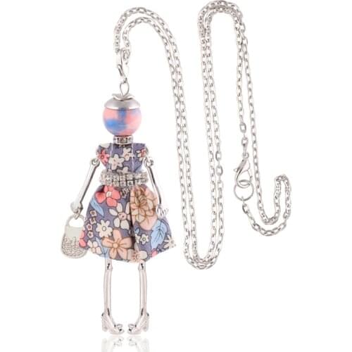 Woman Fashion Necklace Big Pendant Trendy New Arrival Charm Long Necklace Jewelry Sweater Chain Gift Wholesale