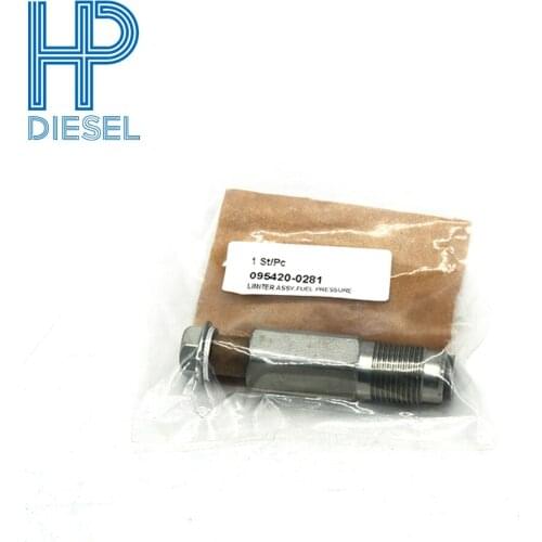 095420-0281 New Brand Common Rail Sensor Fuel Pressure Limiting valve 0954200281 Reduce Safety Relief Valve for DENSO pump