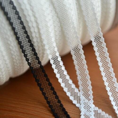 10 Meters 12mm Width Soft Polyester Sewing Accessories Guipure Smooth Lace Ribbon High Quality DIY Lace Trims