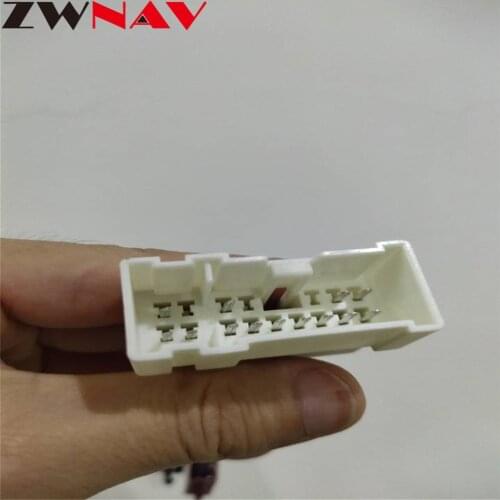 12-018 Free ship Car ISO Radio Plug Wiring Harness for Nissan Almera Premiera Micra Terrano Vanette X-Trail Wire Adapter