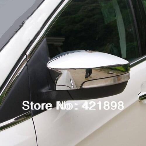 For Ford Escape Kuga 2013 2014 2015 2016 ABS Chrome side mirror cover Trim 2 Pcs