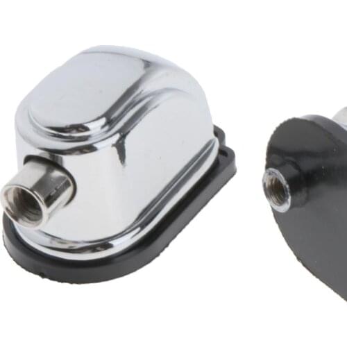 2Pcs Metal Snare Drum Lugs Claw Hooks for Kit Replacements Accessory Silver