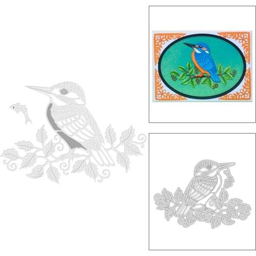 2020 New Animal Bird Metal Cutting Dies Fish and Leaves Die Cut Scrapbooking For Crafts Thank You Card Making No Stamps Sets