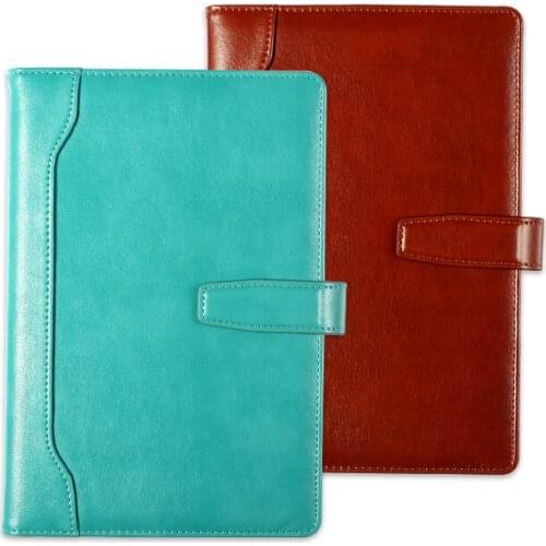 Notebook Thickened Leather Business Meeting Notebook A5 Working Record Notebook