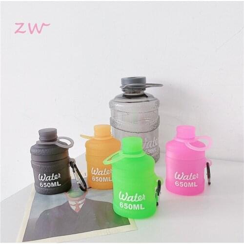 3d water dispenser case for airpods 1 2 pro charging case cute soft silicone shockproof earphone protective cover coke keychain