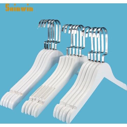 10pcs/lot adult and children wood hangers for clothes rack hotel clothes store wooden hanger (30pcs can LOGO)