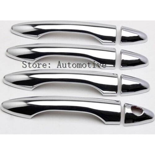 For Hyundai IX35 Tucson 2009 2010 2011 2012 2013 2014 New Chrome Car Door Handle Cover Trim