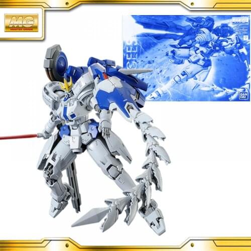 Original BANDAI GUNDAM PB MG 1/100 OZ-OOMS2B Tallgeese III Gundam Model Assembled Anime Action Figure Toys Decoration Kids Toy