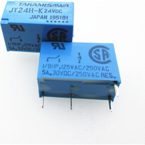 HOT NEW relay JY24H-K 24VDC JY24H-K-24VDC JY24Hk 24VDC DC24V DIP4