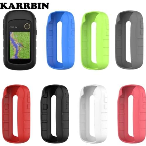 KARRBIN Silicone Protective Cover GPS Bicycle Computer Protection for Garmin eTrex 10 20 20x 22x 30 30x 32x 201x 209x 309x