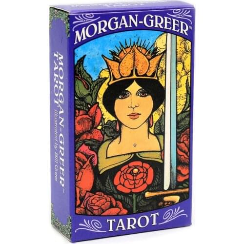 Morgans Greer Tarots 78 Card Deck Party Board Game Divination Fate Oracle Dropshipping