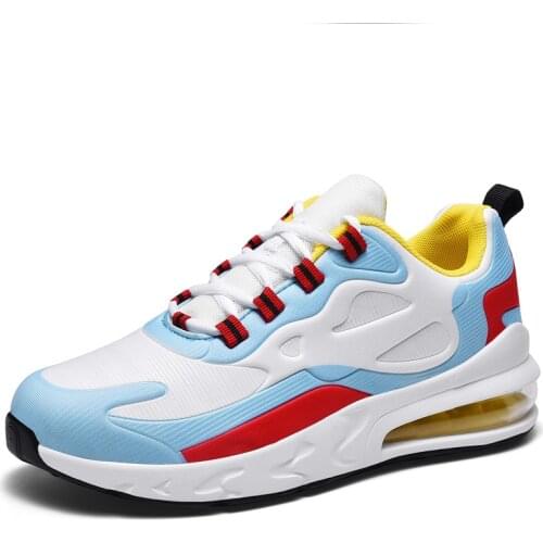 2021 New Male Sneakers Mens Casual Shoes Spring Autumn Air Cushion Breathable Platform Sports Shoes High Quality Gym Trainers