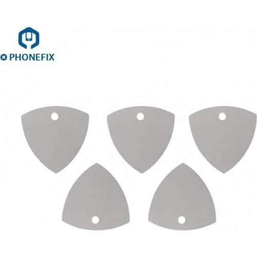 PHONEFIX 5Pcs Triangle Pry Blade Set LCD Screen Opening Tools for iPhone Repair Mobile Repair Phone Opening Repair Tools