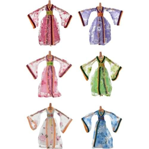 New Arrival Handmake Wedding Dress Fashion Dresses Clothing Gown For Doll Doll