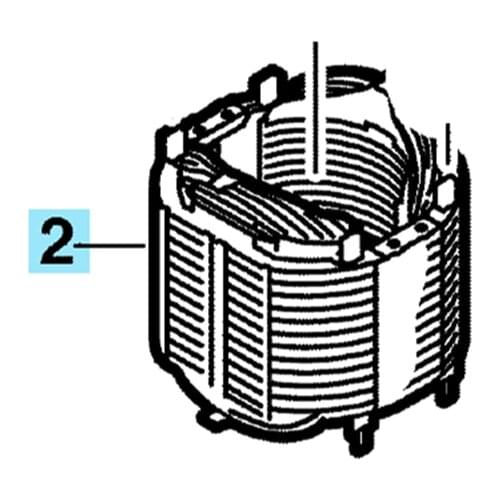 220-240V Stator Field FOR BOSCH GSS180A-C GSS180 PSS200A PSS180AC PSS180A PSS150A 2604220673