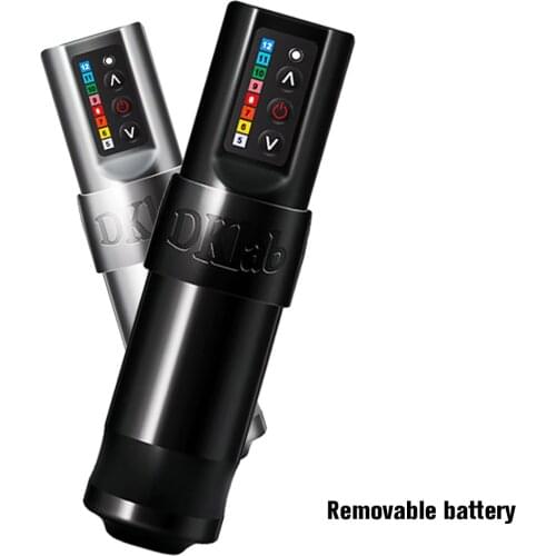 Professional Wireless Charging Tattoo Pen Customized Coreless Motor Aviation Aluminum Alloy Integrated Machine Motor Machine