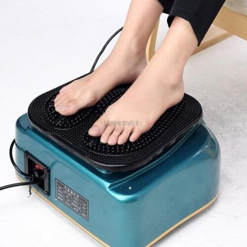Qi and blood circulation machine, foot therapy machine, foot massager, high frequency spiral fluid vibration foot massager