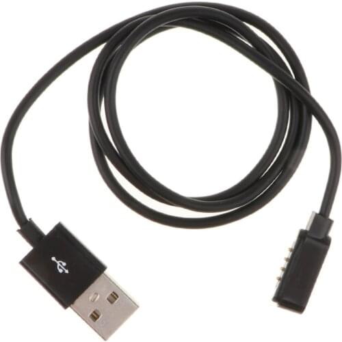 Smart Watch USB Charging For Smart watch 4 Pins Magnetic Suction Charger Magnetic Adsorption Dock Charging Cable for Smartwatch