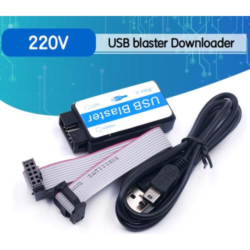 USB Blaster Mini USB Cable 10-Pin JTAG Connection Cable for CPLD FPGA NIOS JTAG Programmer Support All ATLERA Device