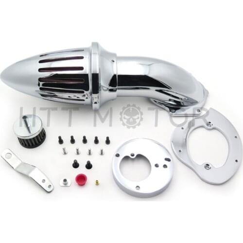 Aftermarket motorcycle parts Motorcycle Air Cleaner intake kit filter for Honda VTX1300 VTX 1300 1986-2012 CHROME