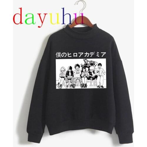 My Hero Academia S4 Funny Cartoon Hoodies Men/women Boku No Hero Academia Himiko Toga Sweatshirts Senpai Anime Hoody Male/female