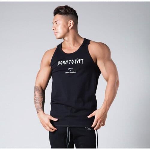2021 NEW Summer Men GYM ventilate quick-dry Vest Sport Tank Tops Running Vest Sleeveless Sport Fitness Bodybuilding clothing