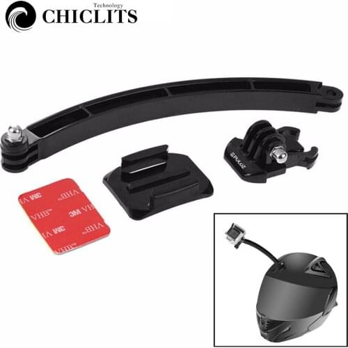 For Gopro Accessories Outdoor Motorcycle Cycling Helmet Extension Arm Kit for GoPro HERO5 /4 / 3+ / 3 / 2 / 1 Accessories