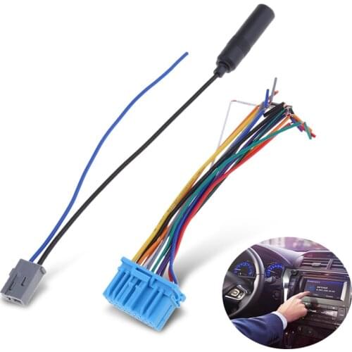 Audio Car Stereo Wiring Harness Plastic Radio Antenna cable autoradio antenna socket for Honda for Suzuki for Haima for Mazda