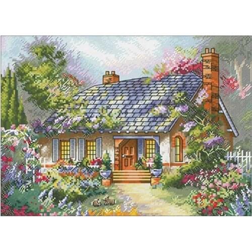 Dream home patterns Counted Cross Stitch 11CT 14CT 18CT DIY Chinese Cross Stitch Kits Embroidery Needlework Sets