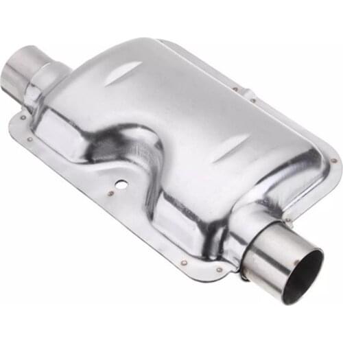 120cm Exhaust Muffler Silencer Stainless Steel Pipe Silencer Heater Kit Car Heater Accessories