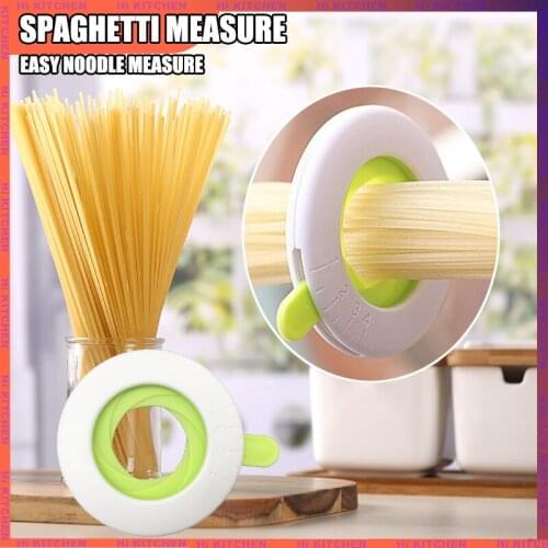SPAGHETTI MEASURE FOR NOODLE KITCHEN ACCESSORIES NOODLE SCALE MEASURING RING FOR SPAGHETTI COOKING TOOL SLIDE GAUGE TO SELECT