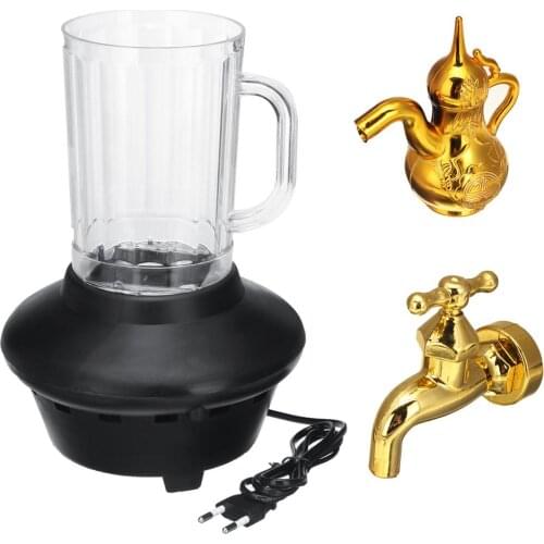 LED Magic Faucet Mug Color Nightlight Water Floating Fountain Faucet Tap Light