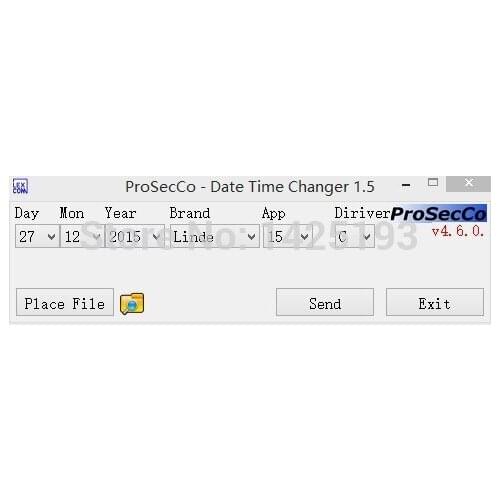 Linde/Jungheinrich/Still/Liebherr/Widos/Valtra/Clark - Date and Time Changer 2014v1.6