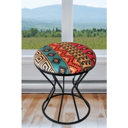 Metal Pedestal Authentic Puff coffee tables table basse furniture living room table