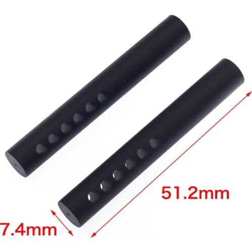 Metal Bumper Mount Holder Post with Screws for 1/10 RC Crawler Car Axial SCX10 90046 Traxxas TRX4 TRX6