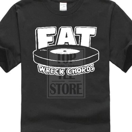 O Neck Fashion Casual High Quality Print T Shirt New Fat Wreck Chords MenS T Shirt