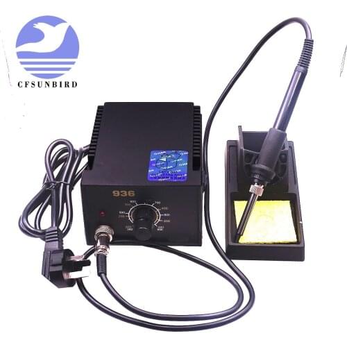 New 936 anti-static Adjustable thermostat 110V/220V electric iron soldering welding station soldering iron AC 24V Free shipping