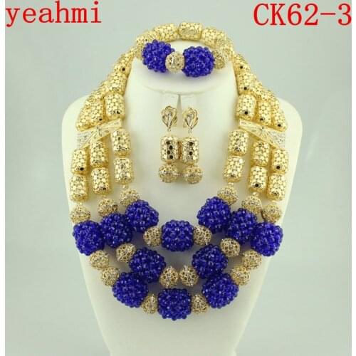 Charming Nigerian Wedding Party African Beads Set Costume African Bridal Indian Light Green Jewelry Set Free Shipping CK62-1